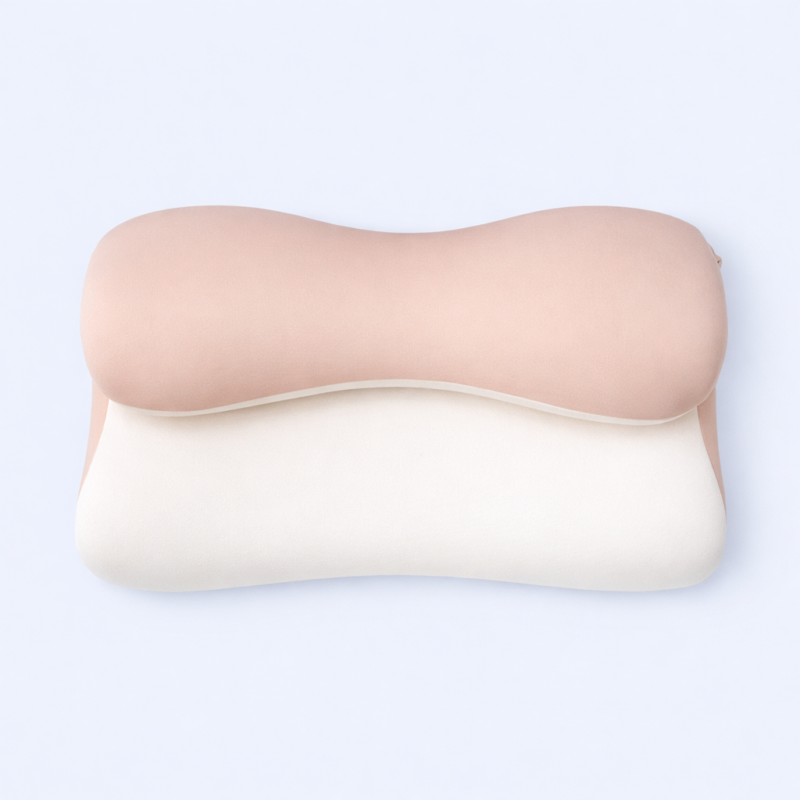 Bokihuk Cloud Wing Neck Support Memory Foam Pillow