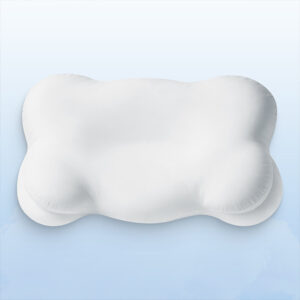 Bokihuk-CloudAlign Pillow-white-memory foam-back view